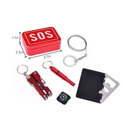 wholesale SOS kit emergency gear kit hiking outdoor survival kit