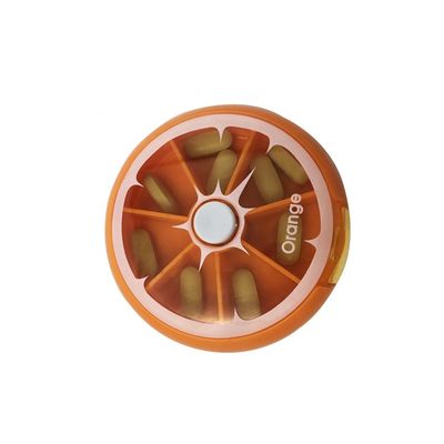 Pill box C427 medicine round shape pill box case