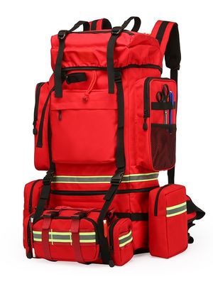 Large Capacity 20-35 Litre Fashion Emergency Rescue Backpack with First Aid Features