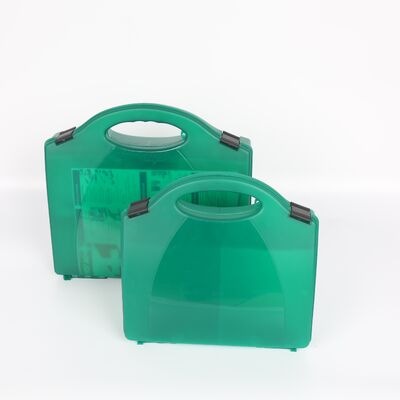 Medical Green Work Place First Aid Kits Wall Mount 10 Persons BS 8599-1:2011 UK CE ISO13485