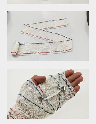 Surgical Bandage Spandex Cotton Crepe Elastic Bandage for Wound Dressing