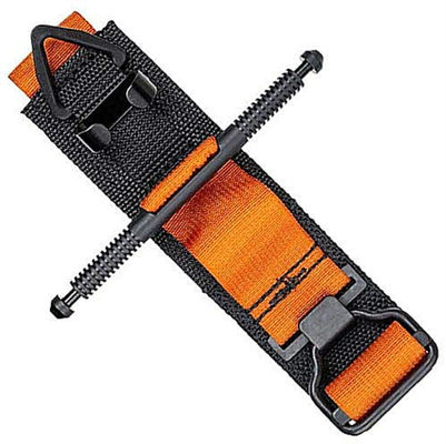 Wojskowa awaryjna medyczna opaska uciskowa Emt Metalowe zapięcie Uchwyt na pasek Taktyczny mankiet Aluminiowy pokrowiec Czarny 95 cm