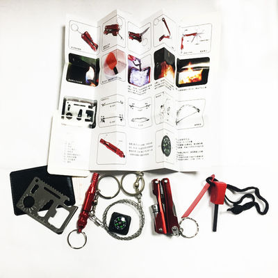 wholesale SOS kit emergency gear kit hiking outdoor survival kit