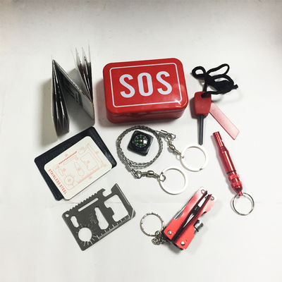 wholesale SOS kit emergency gear kit hiking outdoor survival kit
