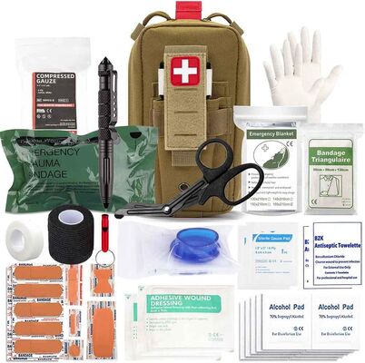 Medical Tactical Bag for Camping Outdoor Combat Survival Tactical Emergency Casualty Care Set Kit Pierwszej pomocy