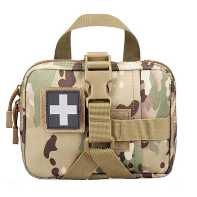 Tactical Medicine Large Capacity IFAK Bag Removable Quick Release Bag Patch Molle First Aid Kit